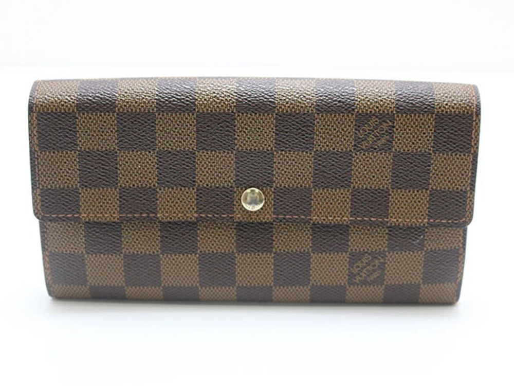 Louis Vuitton Portefeuille Sarah Long Wallet Damier